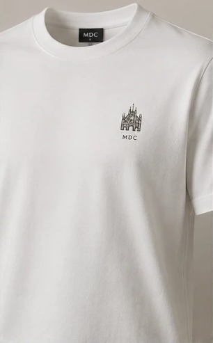 MDC Milan T-shirt in wit